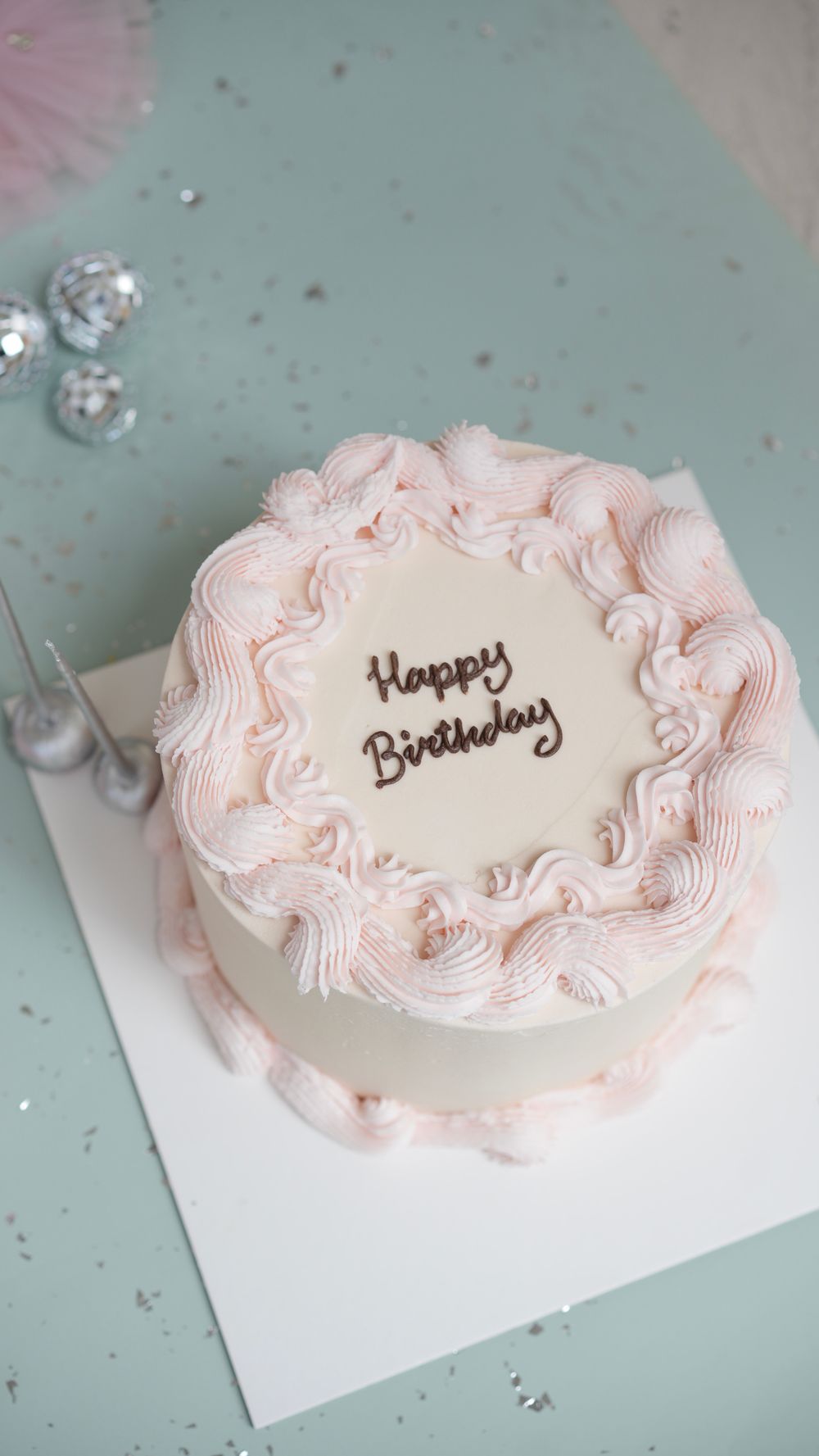 Decorated custom cake